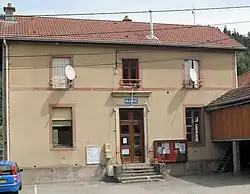 The old town hall in Saint-Jean-du-Marché