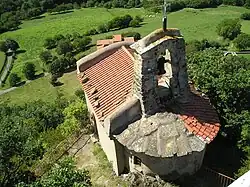 The church in Saint-Julien-de-Coppel
