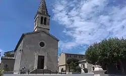 The church in Saint-Lager-Bressac