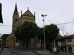 Parish church in Saint-Laurent-de-Mure