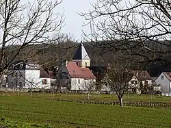 A general view of Saint-Pantaly-d'Excideuil