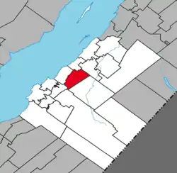 Location within Kamouraska RCM