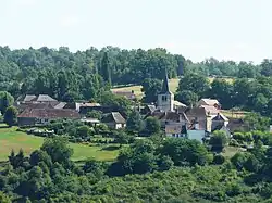 A general view of Saint-Paul-la-Roche