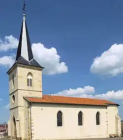The church in Saint-Paul