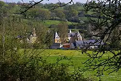 A general view of Saint-Pierre-sur-Erve