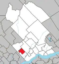 Location within Portneuf RCM