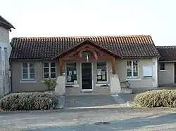 The town hall in Saint-Victor