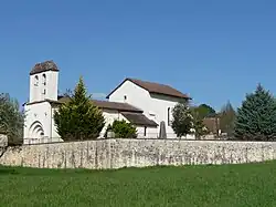 The church in Saint-Jean-d'Estissac