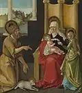 St Anne with the Christ Child, the Virgin, and St John the Baptist, Hans Baldung, c. 1511