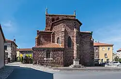 The church in Bains