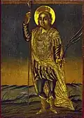 Greek Orthodox icon in the Greek Orthodox Church and Museum, Miskolc (c. 1770)