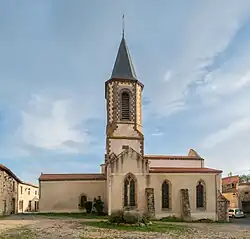 The church in Espirat
