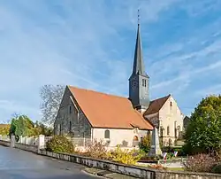 The church in Festigny