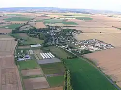 A general view of Saint-Michel-de-Volangis