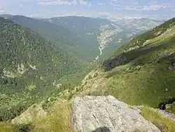 Saint Mury-Monteymond seen from Refuge Jean Collet