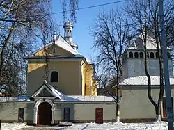 Saint Nicholas Church (Buchach). Facade, January 2012
