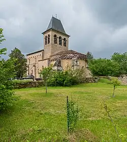 The church in Fourmagnac