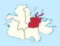 Location of Parish of Saint Peter[1]