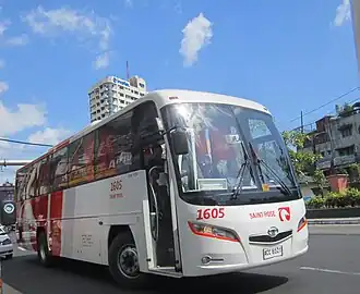 Saint Rose Transit "1605" Daewoo BS106. Now absorbed to JAM.