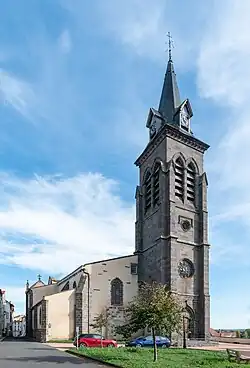 The church in Maringues