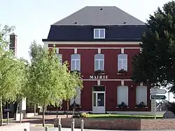 The town hall in Saint-Hilaire-lez-Cambrai