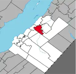 Location within Kamouraska RCM