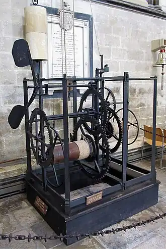 Image 8Clock from Salisbury Cathedral, ca. 1386 (from History of technology)