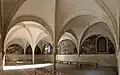 The Romanesque kitchen building