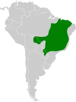 Map of range