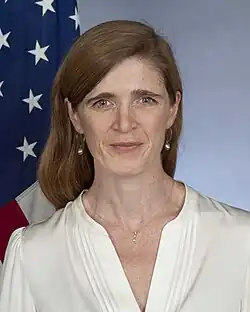 Samantha Power, former United States Ambassador to the United Nations, USAID Director