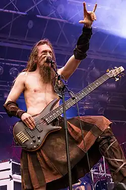 Sami Hinkka performing at Castle Rock 2014.
