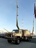 SAMIL 100 carrying UAV recovery net