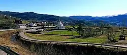 View of the village