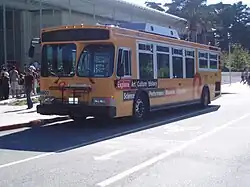 74X Culture Bus in special livery, October 2008.