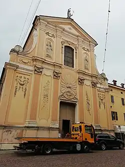 Photo of the church of San Giovanni Battista, Spilamberto commune, Italy
