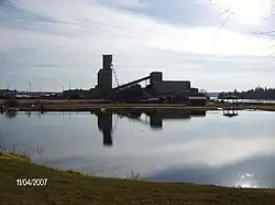 San Gold Mine now known as the true North gold mine in Bissett