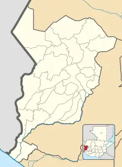 Tajumulco is located in San Marcos Department