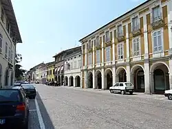 View of San Secondo historical centre.