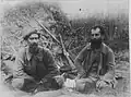 Kitanov and Gruev, the photo was taken two months before their death by Albert Sonnichsen