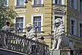 Lions on the Bridge of Four Lions