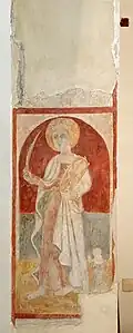 Saint Catherine of Alexandria with donor (15th century)