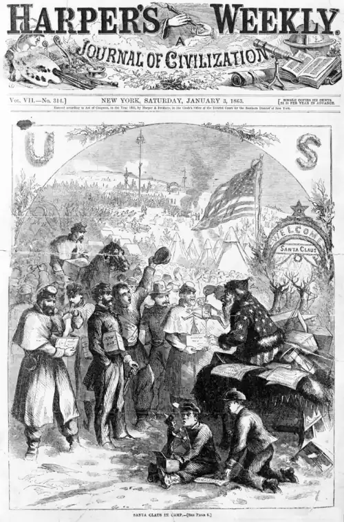 Image 29Santa Claus, by Thomas Nast (from Wikipedia:Featured pictures/Culture, entertainment, and lifestyle/Religion and mythology)