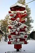 Santa Claus Village at Rovaniemi, Finland