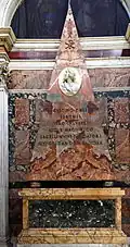 Pyramidal tomb of Agostino Chigi