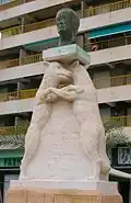 Félix Rodríguez de la Fuente monument in Santa Pola, province of Alicante
