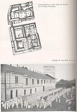 Santa catalina and Letran
