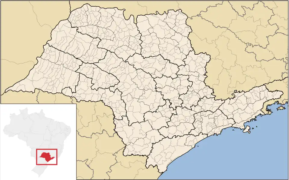 QCP is located in São Paulo State