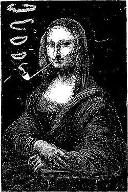 Le rire (The Laugh) by Eugène Bataille (Sapeck), 1883