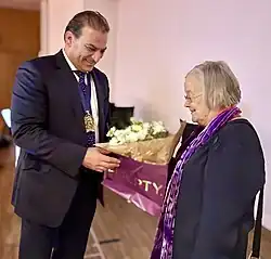 Andreas Demetriades and Baroness Hale (2024)