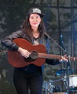 MacDougall performing in 2015 at Burlington's Sound of Music Festival